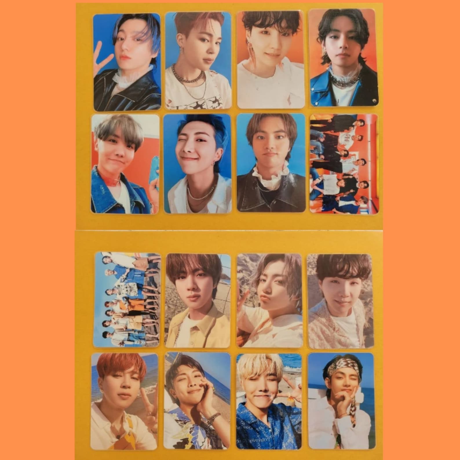 BTS Butter Peaches and Cream Version Photocards Etsy