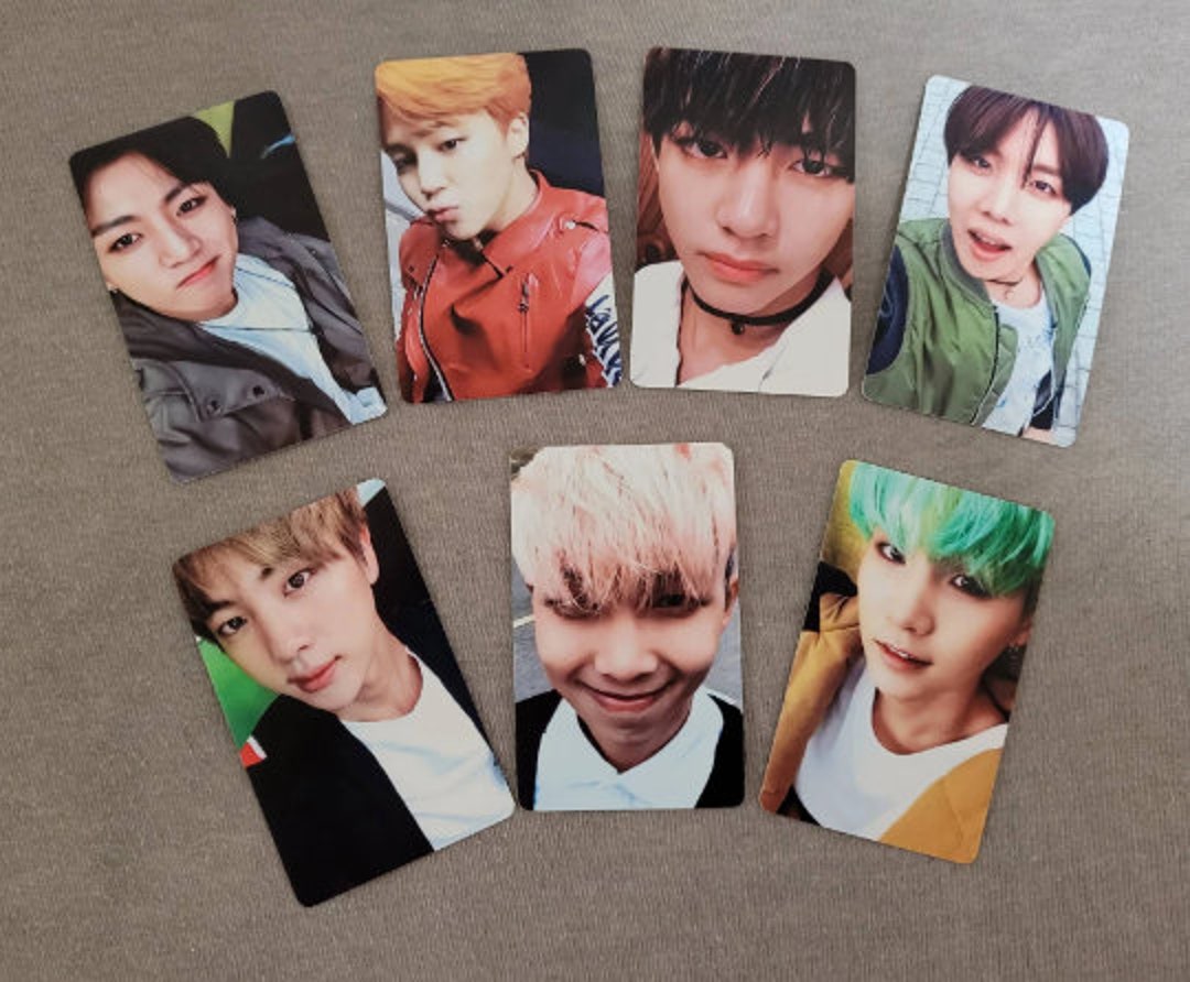 BTS Photocards HYYH the Most Beautiful Moment Pt2 Sets Etsy