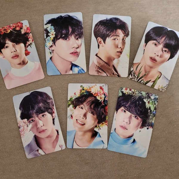 Tarjetas fotográficas de BTS Love Yourself Tour