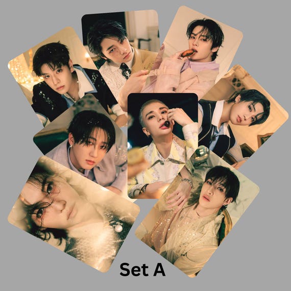 Stray Kids SKZ Hollow Images Photocards 2 Vers -preorder - Etsy
