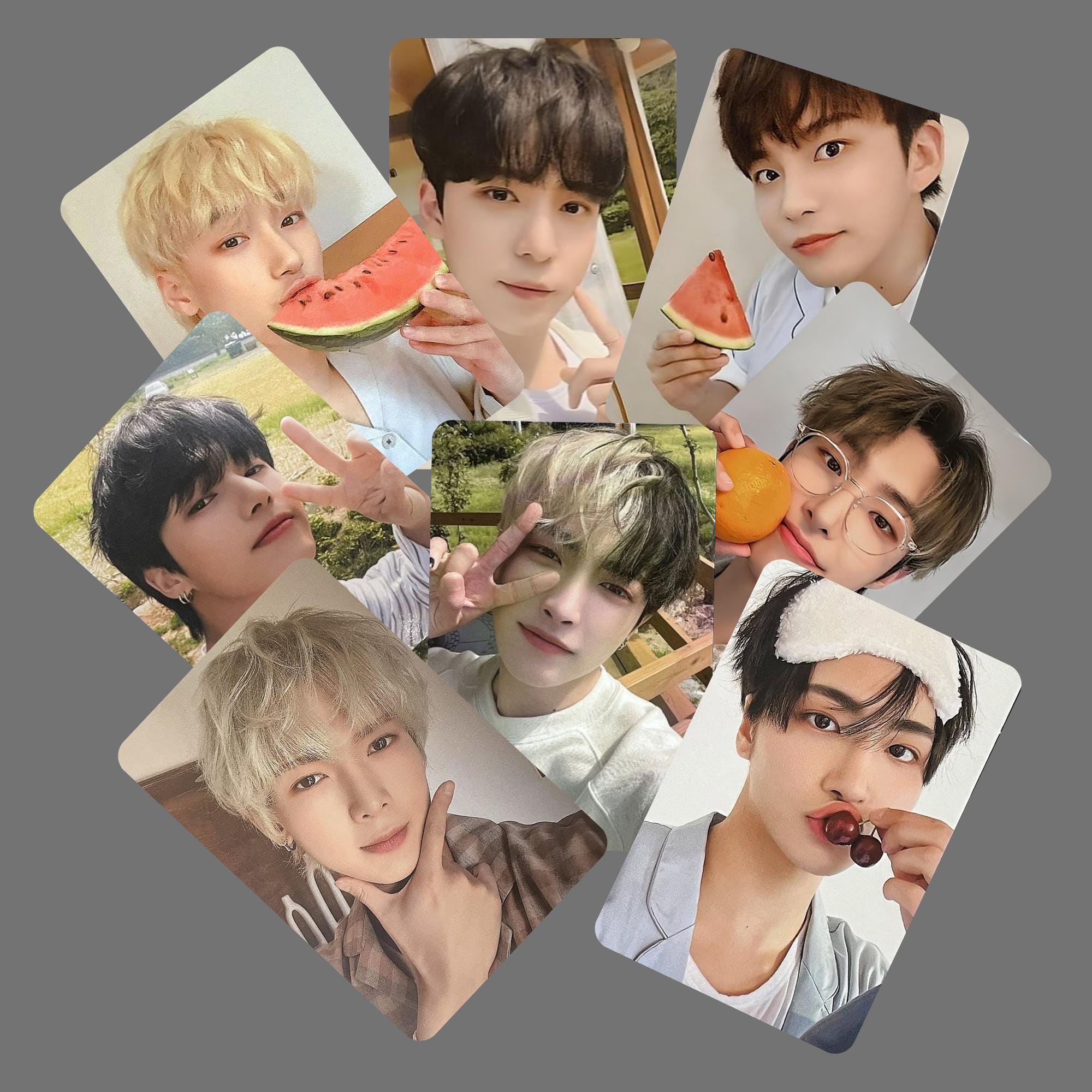 ATEEZ - ATEEZ ウヨン summer photobook トレカ ATEEZ summer photobook KQ特典 ホンジュン ATEEZ 2024 SUMMER
