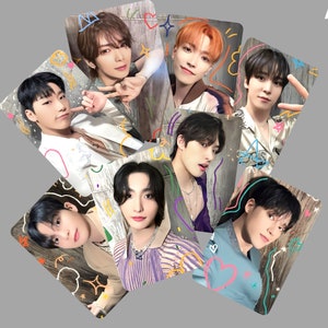 Ateez Golden Hour Doodle Version Fotokarten POB