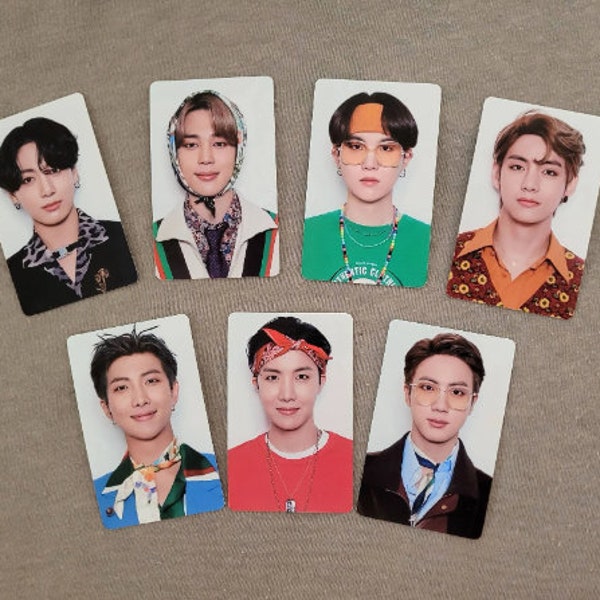 BTS Photocard Season's Greetings 2021