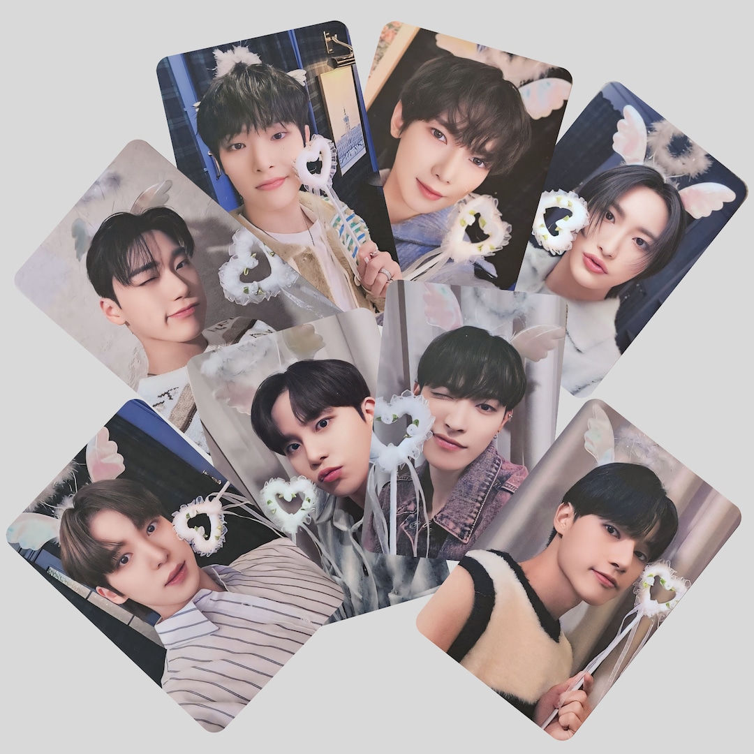Ateez the World Ep Fin Will Photocards Angel Set -preorder - Etsy