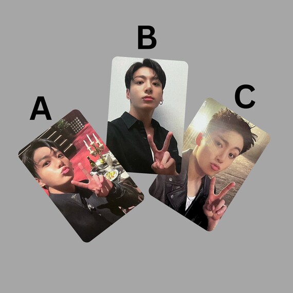 BTS  [ NEVER LET GO ] セット トレカ ジョングク BTS JUNGKOOK 'Never Let Go' Official Event Photo Card Set +