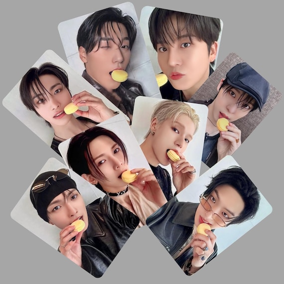 Ateez Golden Hour Pt 3 Pop up Photocards Macaroon Vers -preorder