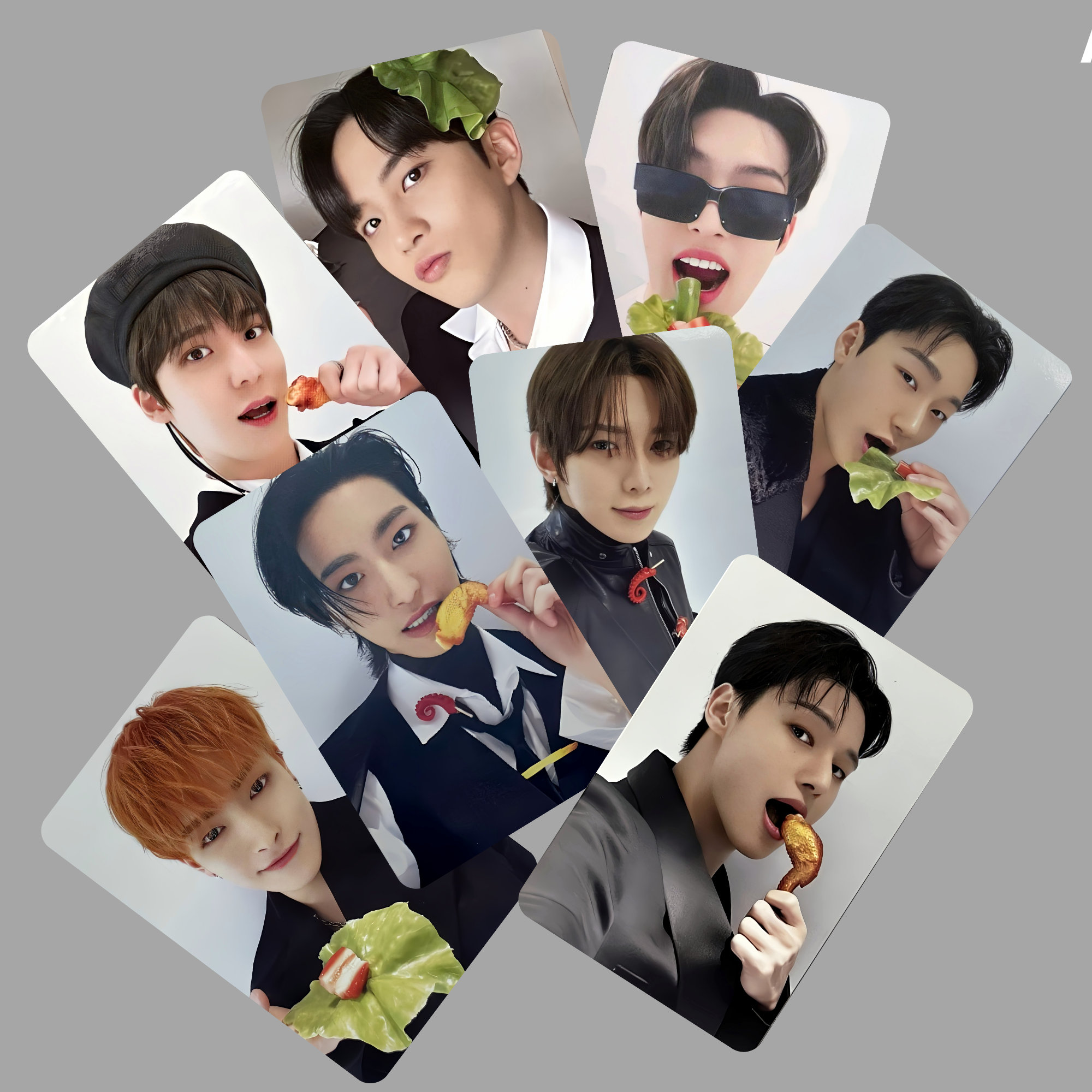ATEEZ アチズ golden hour メクス ユノ ミンギ トレカ Ateez Golden Hour Mukbang Version Photocards -preorder - Etsy
