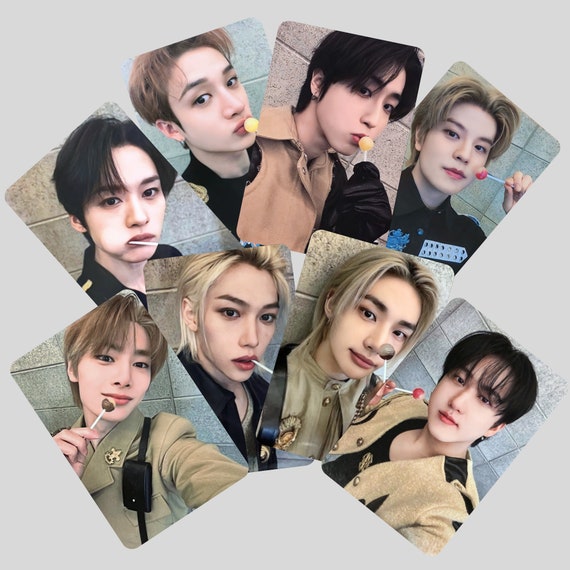 Stray Kids - straykids ラキドロ lucky draw バンチャン Stray Kids SKZ Rock Star Luckydraw Candy Peace - Etsy