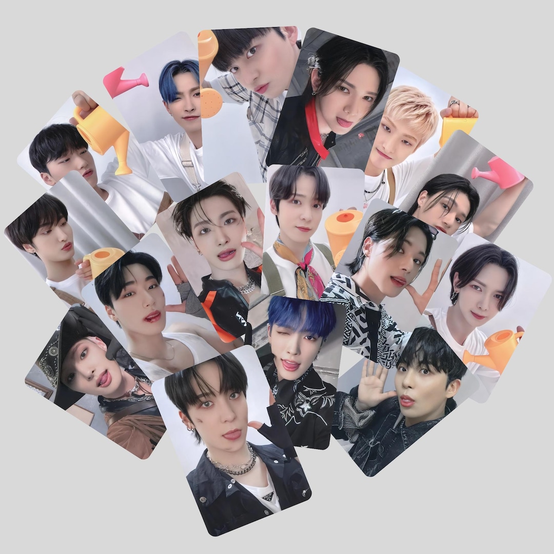 Ateez the World Ep 2 Outlaw Videocall Photocards -preorder - Etsy