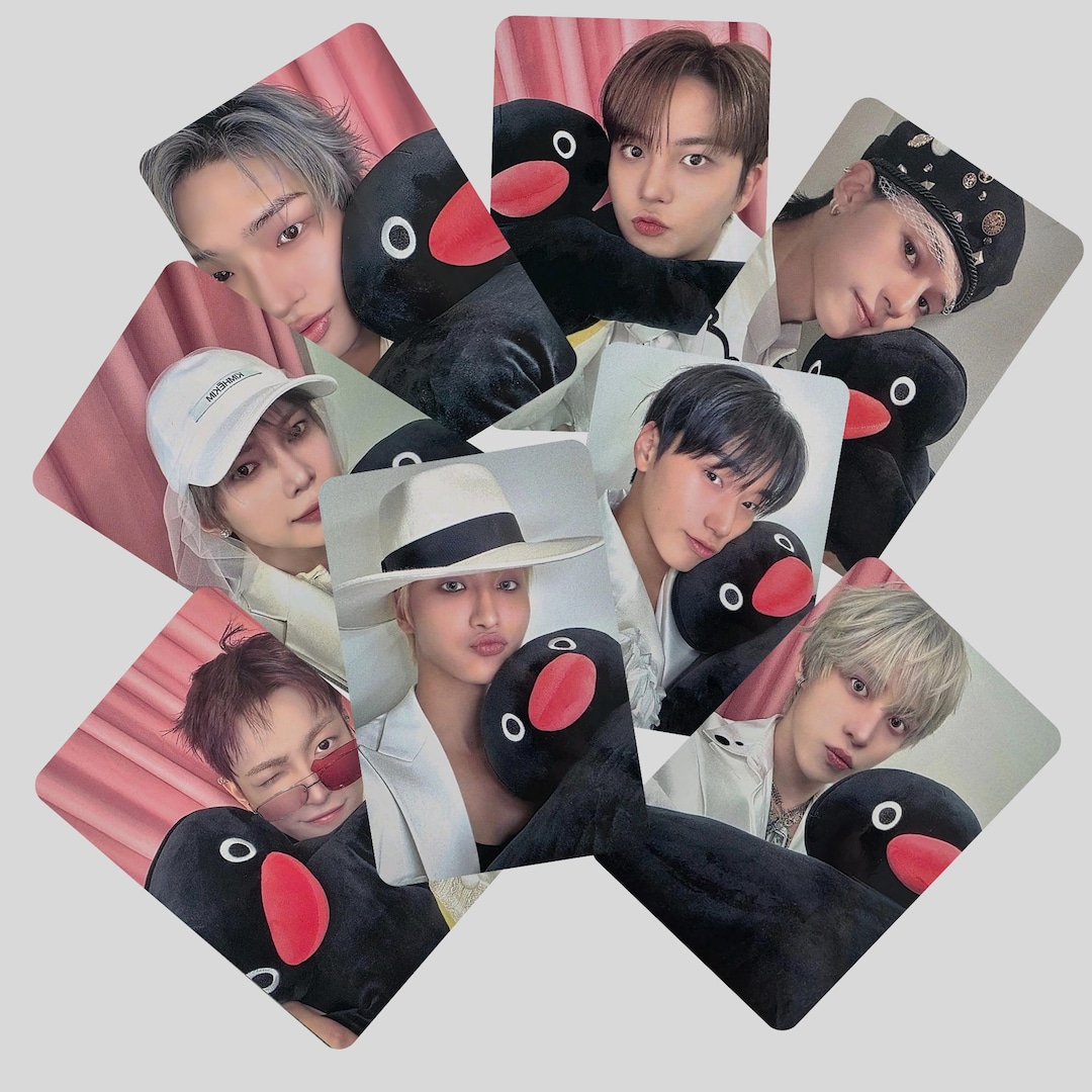 Ateez Golden Hour Pt 5 Popup Luckydraw Photocards Pinguin