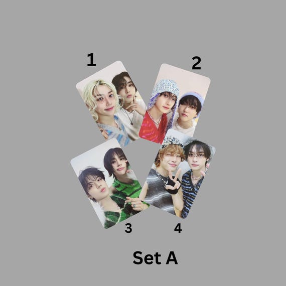 Stray Kids SKZ ATE Subunit Photocards Set 4 Versions -preorder - Etsy