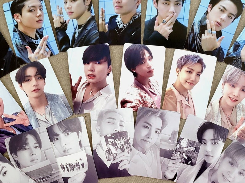 BTS Proof Standard Compact Photocards Set Etsy UK