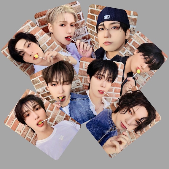 Ateez Golden Hour Pt 3 Pop up Photocards Lollipop Version