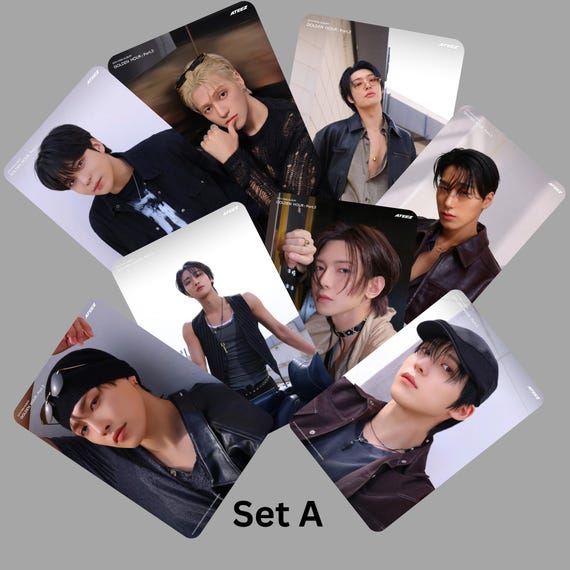 Ateez Golden Hour Pt 3 Concept Photocards Vers 2 -preorder - Etsy