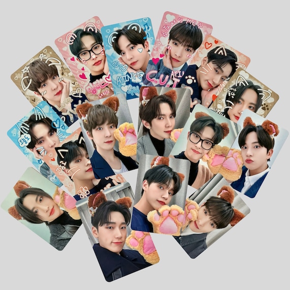 Ateez Ep Fin Will Photocards Cat Ears Luckydraw -preorder - Etsy