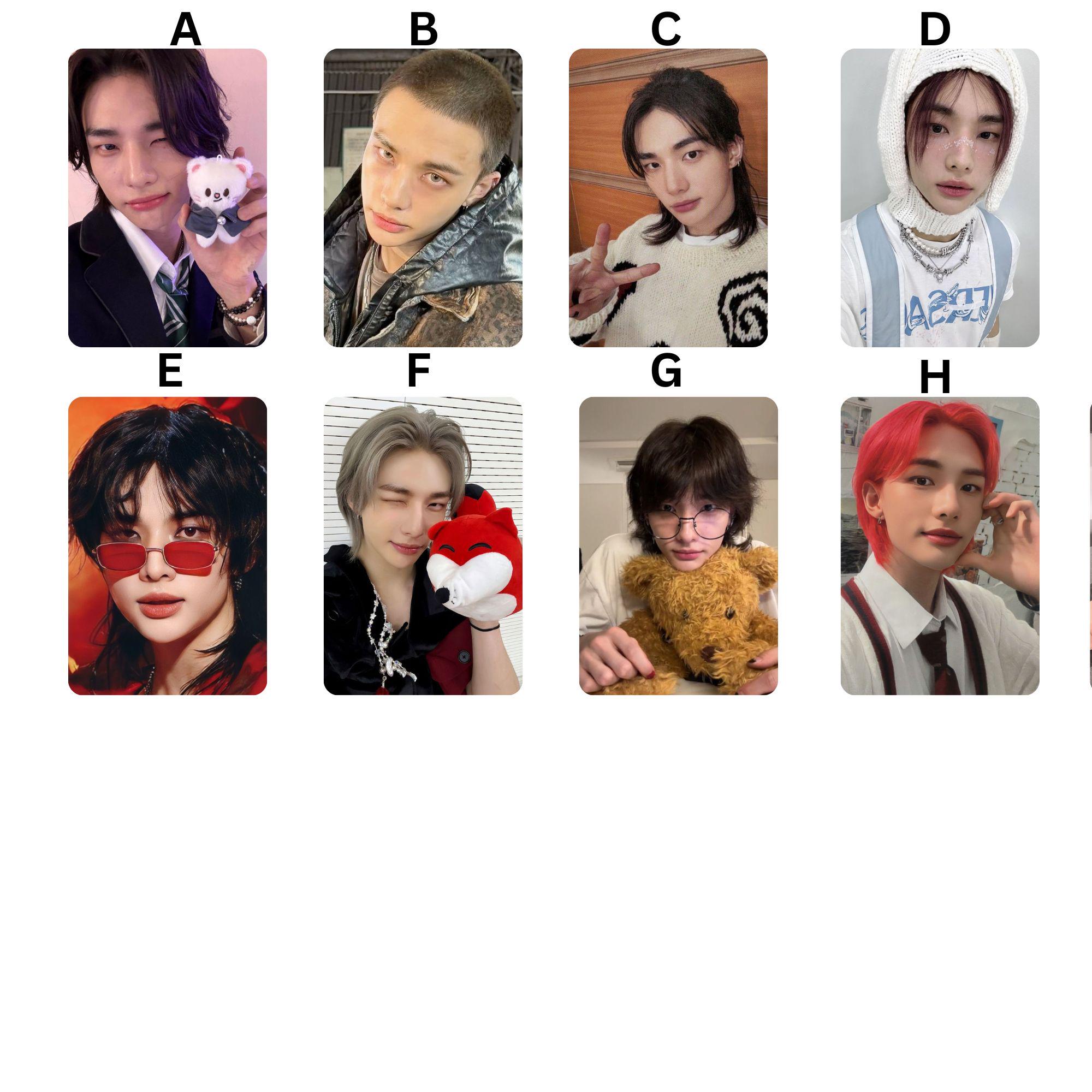 Stray Kids Hyunjin Selca Photocards -preorder - Etsy