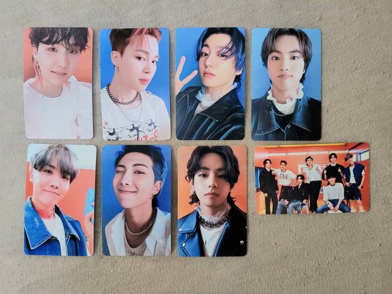 BTS Butter Peaches and Cream Version Photocards Etsy Canada