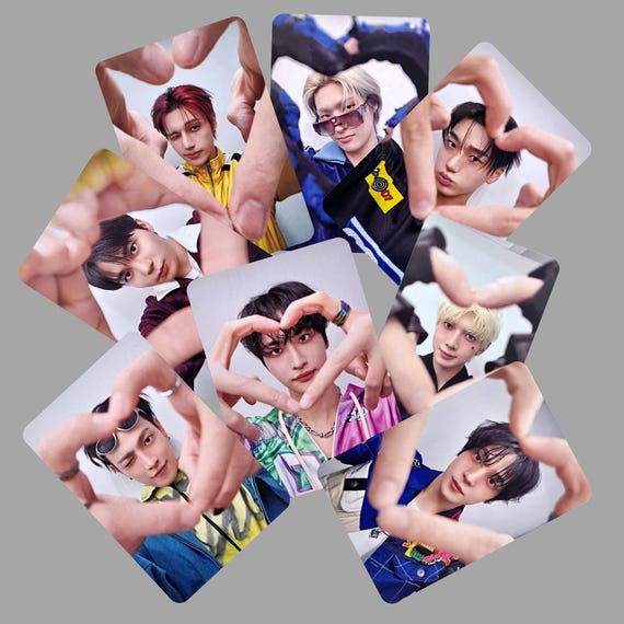 Ateez Aniteez in Color Popup Photocards Heart Vers -preorder - Etsy