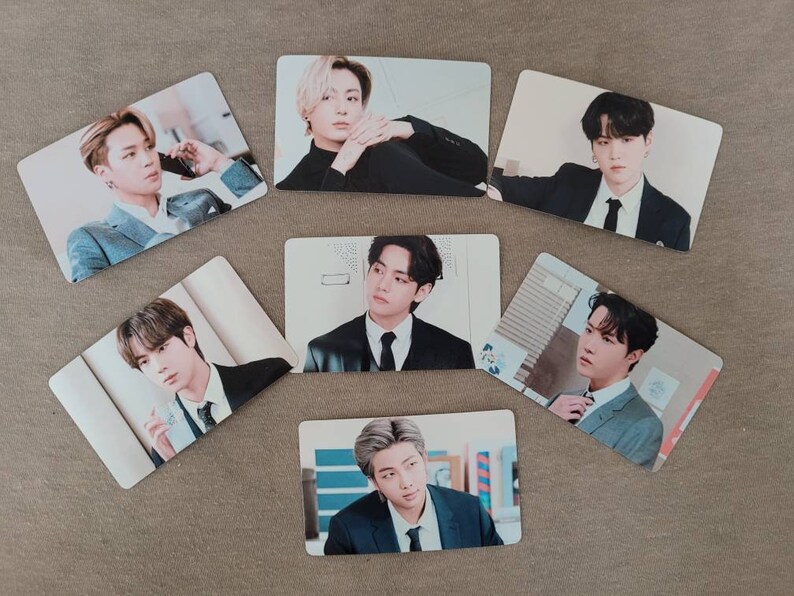 BTS ARMY Membership Merch Box 5 Photocards Etsy