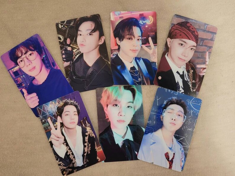 BTS X Naver 2022 Season's Greetings Photocards and Selcas Etsy