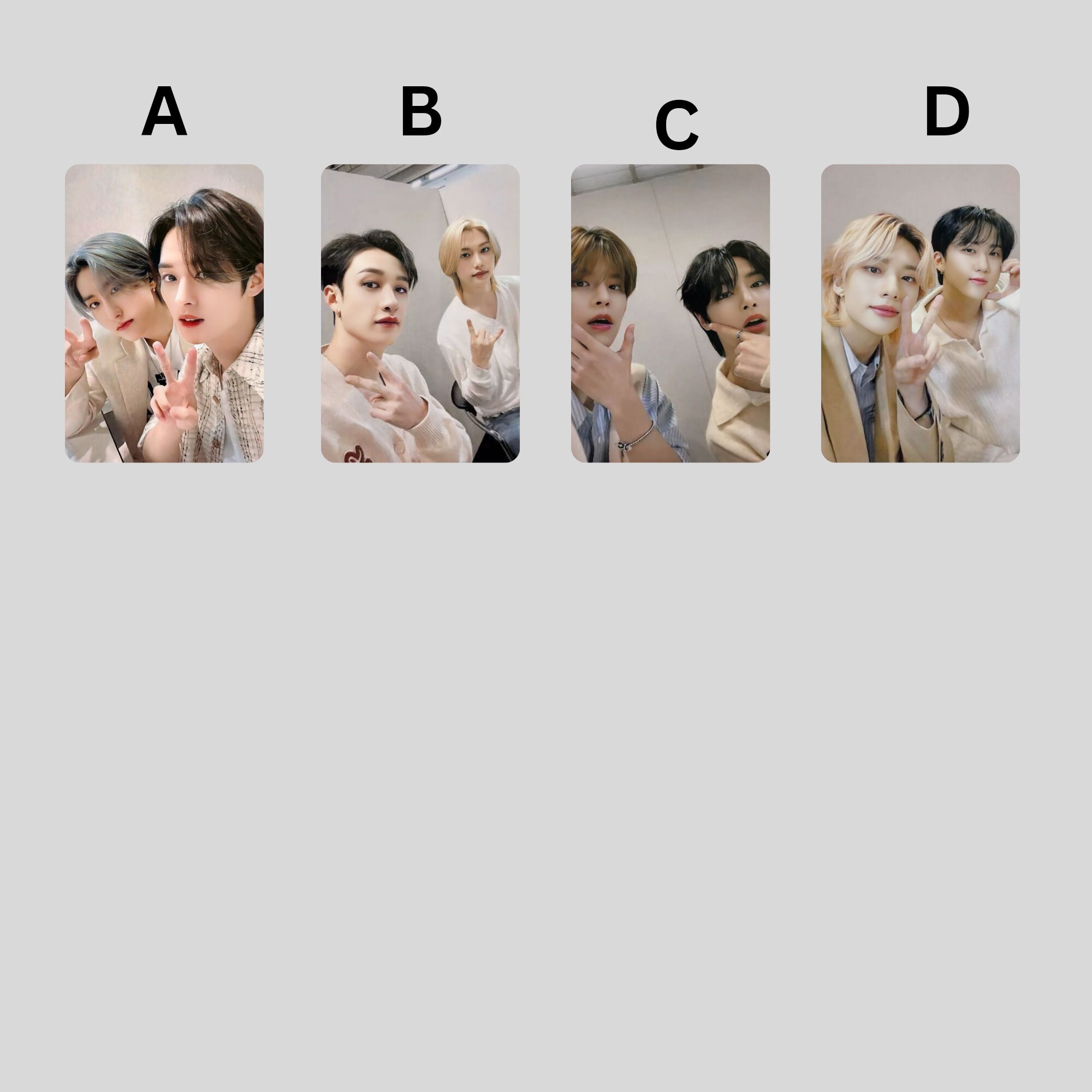 新しく着き Stray Kids SKZ2020 Top Japan Photocards - Etsy タレントカード