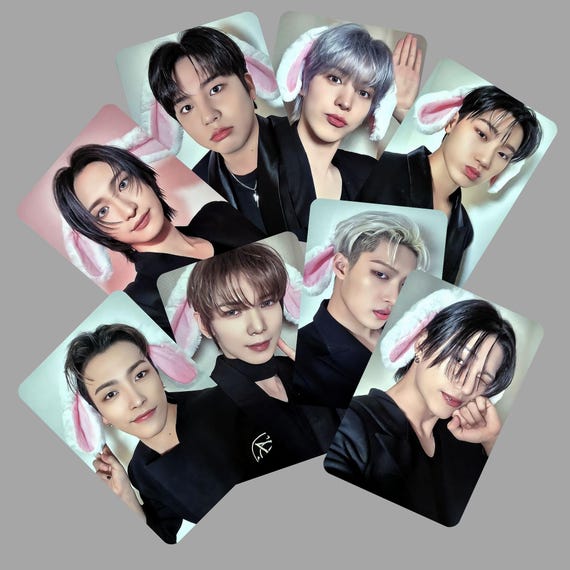 Ateez Golden Hour Pt 2 Photocards Bunny Version Pob Luckydraw