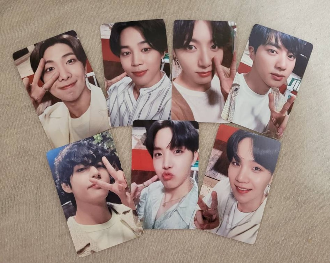 bts the journey photocards