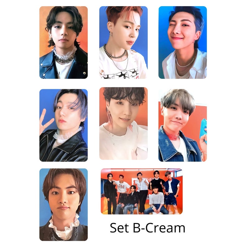 BTS Butter Peaches and Cream Version Photocards Etsy Canada