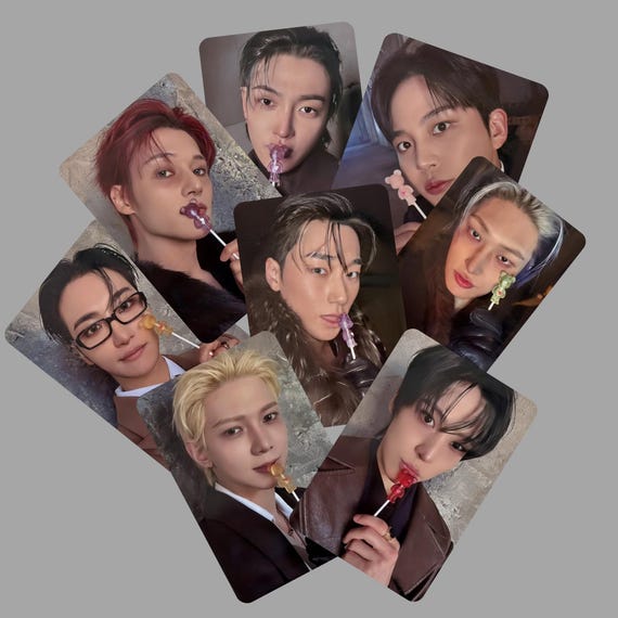 Ateez Golden Hour Pt 4 Fansign Photocards Lollipop Vers -preorder