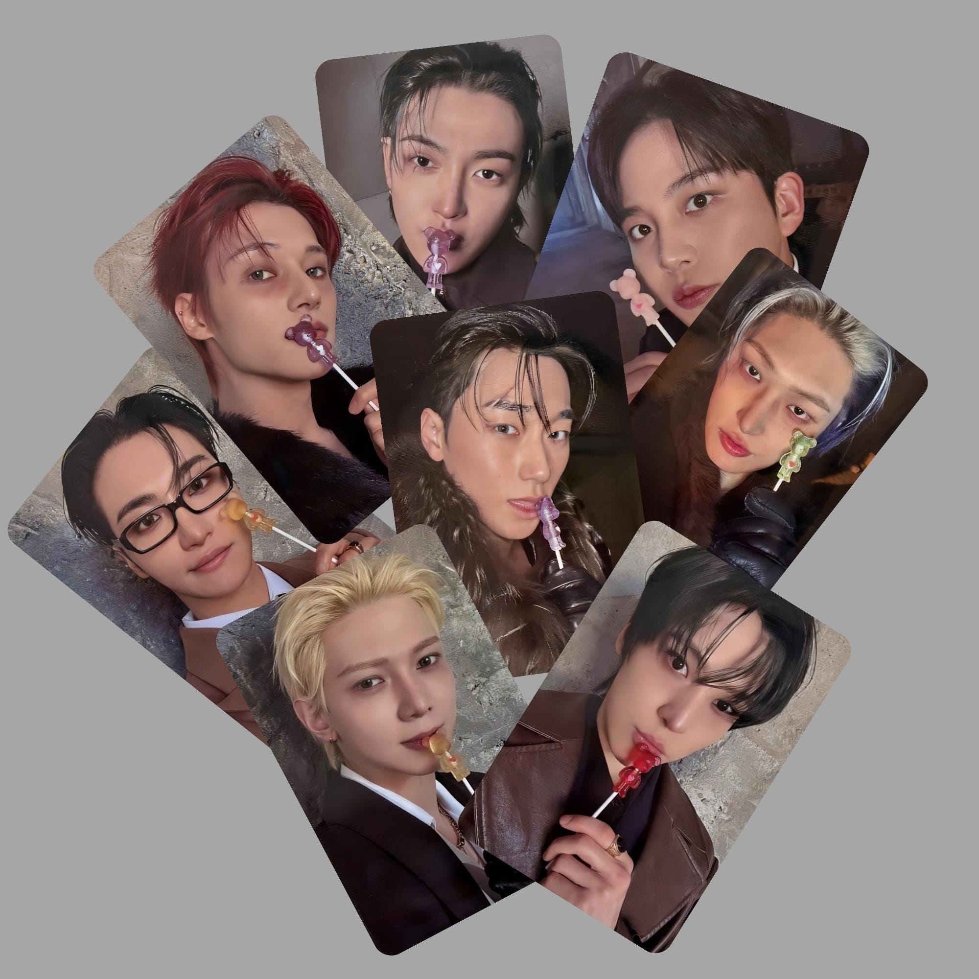 Ateez Golden Hour Pt 4 Fansign Photocards Lollipop Vers -preorder