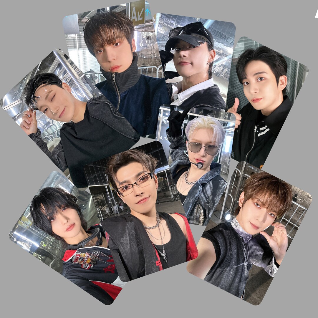 Ateez Golden Hour Work Selca Photocards -preorder - Etsy