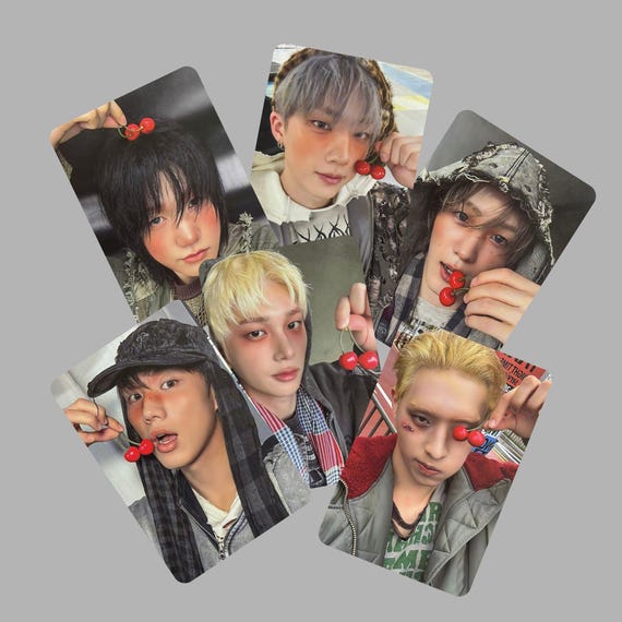 P1harmony Unique Photocards Cherry Target Vers -preorder - Etsy