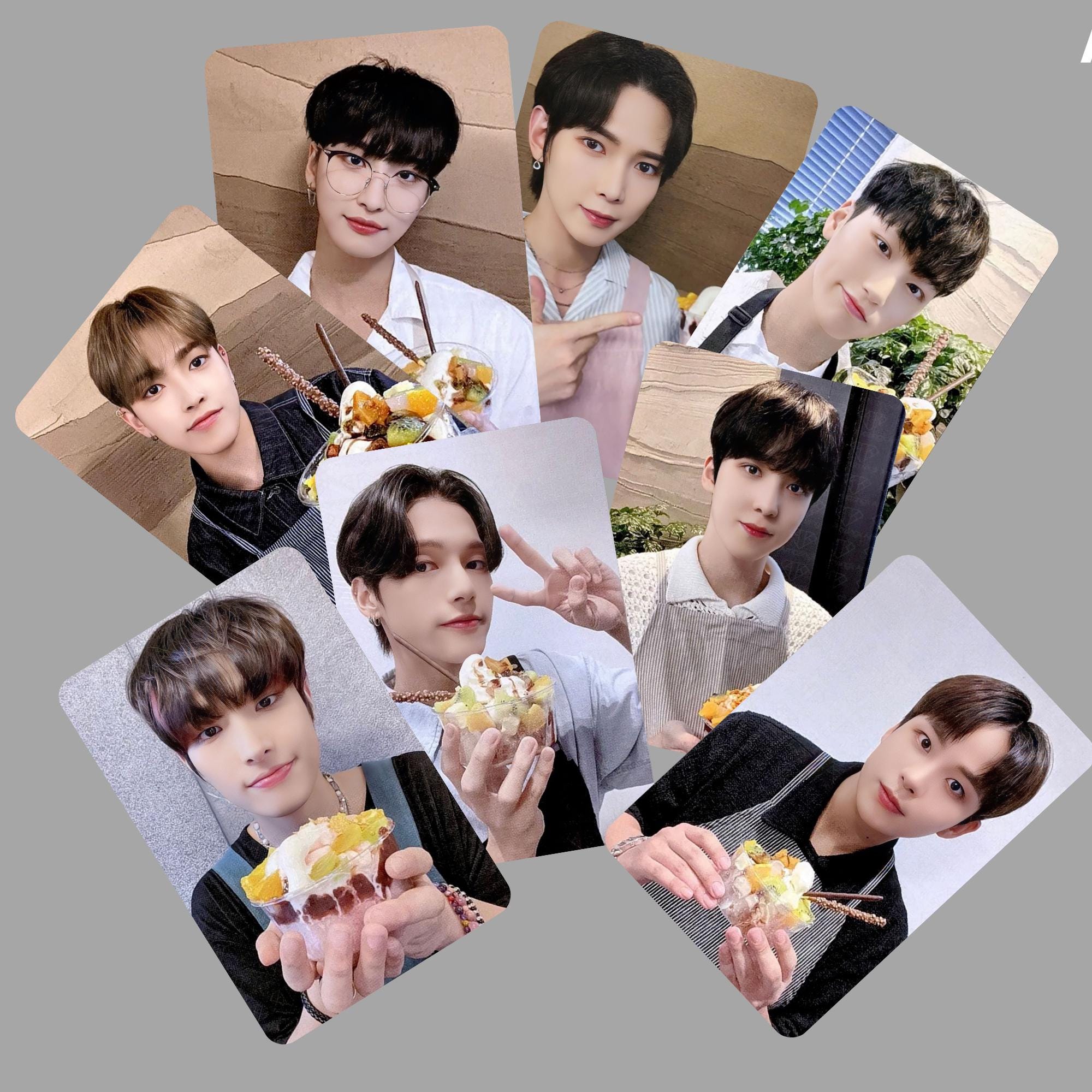 Ateez the World Ep 1 Movement Fansign Bingsu Photocards -preorder