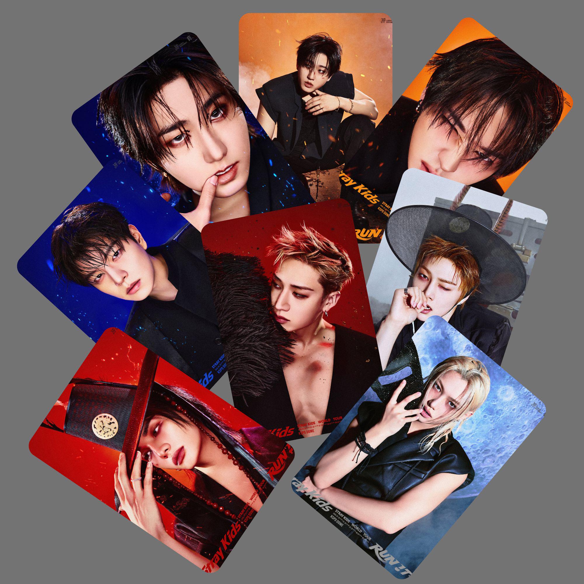 Stray Kids SKZ Run It Concept Photocards 2 Vers -preorder - Etsy