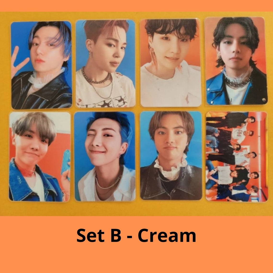 BTS Butter Peaches and Cream Version Photocards Etsy Singapore