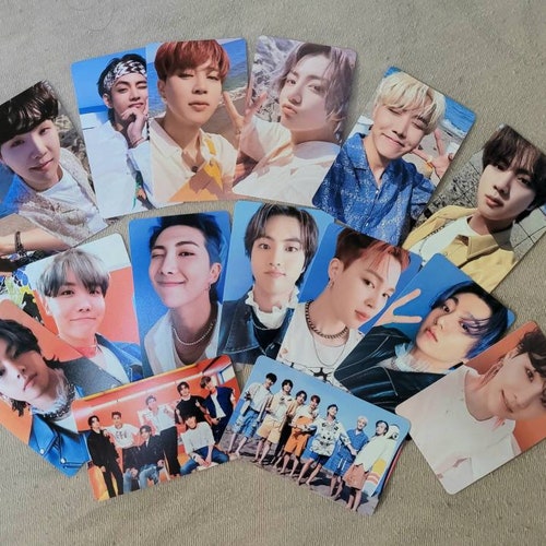BTS Butter Photocard Cream Version Taehyung / Jungkook / Etsy Canada