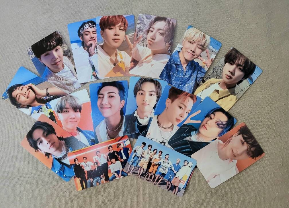 BTS Butter Peaches and Cream Version Photocards Etsy Canada