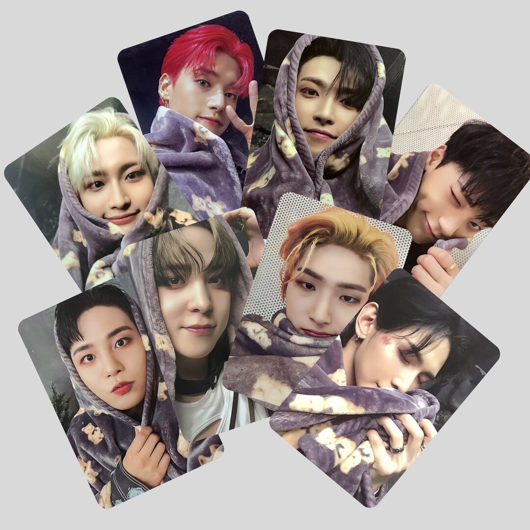 Ateez Spin off Blanket Photocards Set -preorder - Etsy