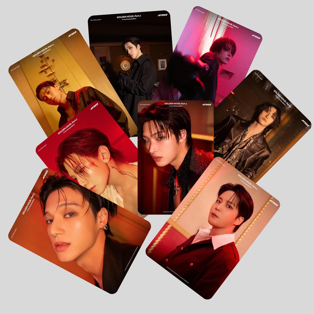 ATEEZ IN YOUR FANTASY 仁川 スローガン トレカ付き ATEEZ - [IN YOUR FANTASY] IN INCHEON 2025 WORLD TOUR MD