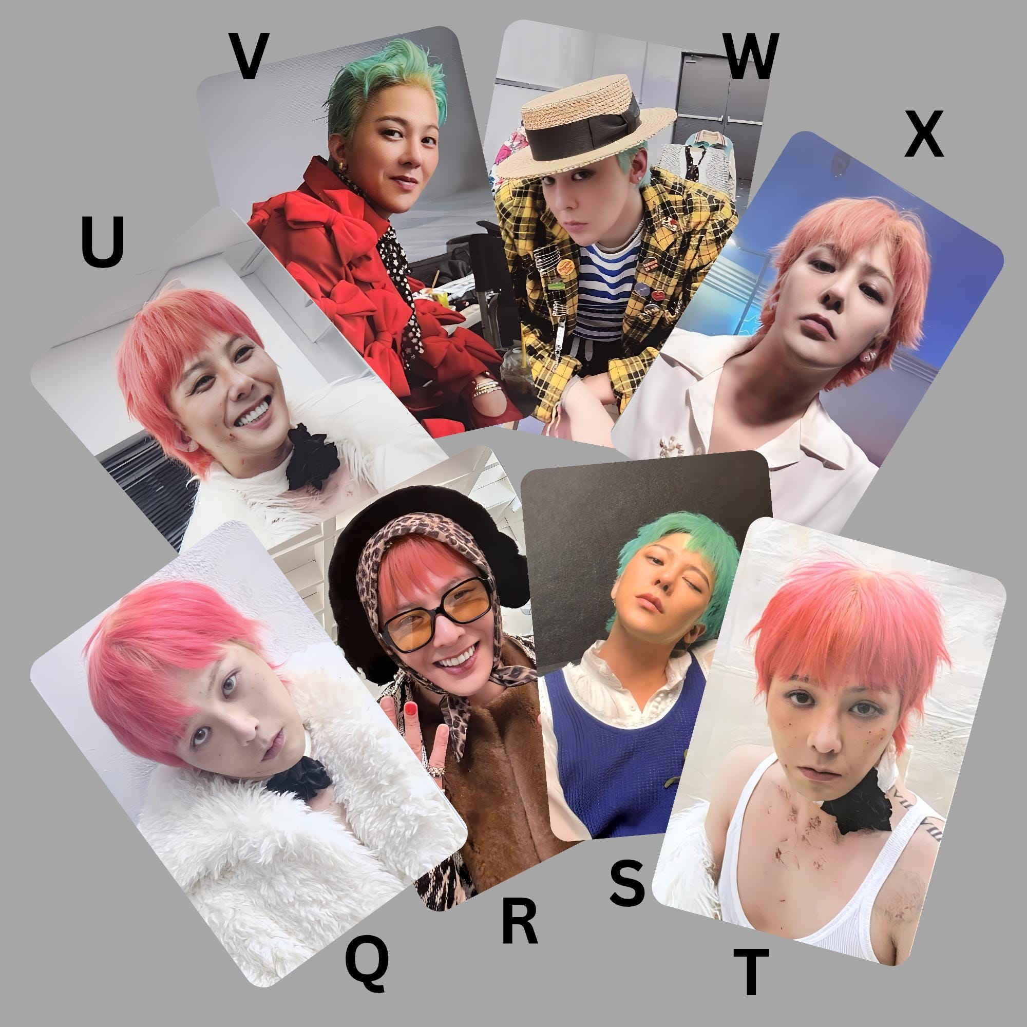 G-dragon Ubermensch Photocards Set -preorder - Etsy