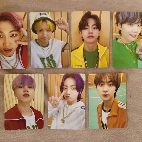 BTS Butter Cardigan Photocards - Etsy 