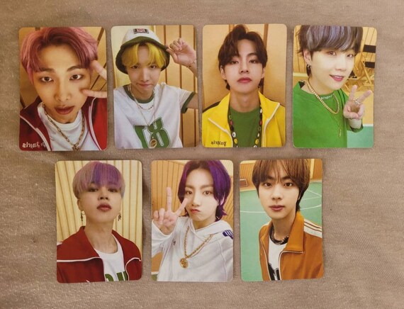 BTS Butter Cardigan Photocards - Etsy 