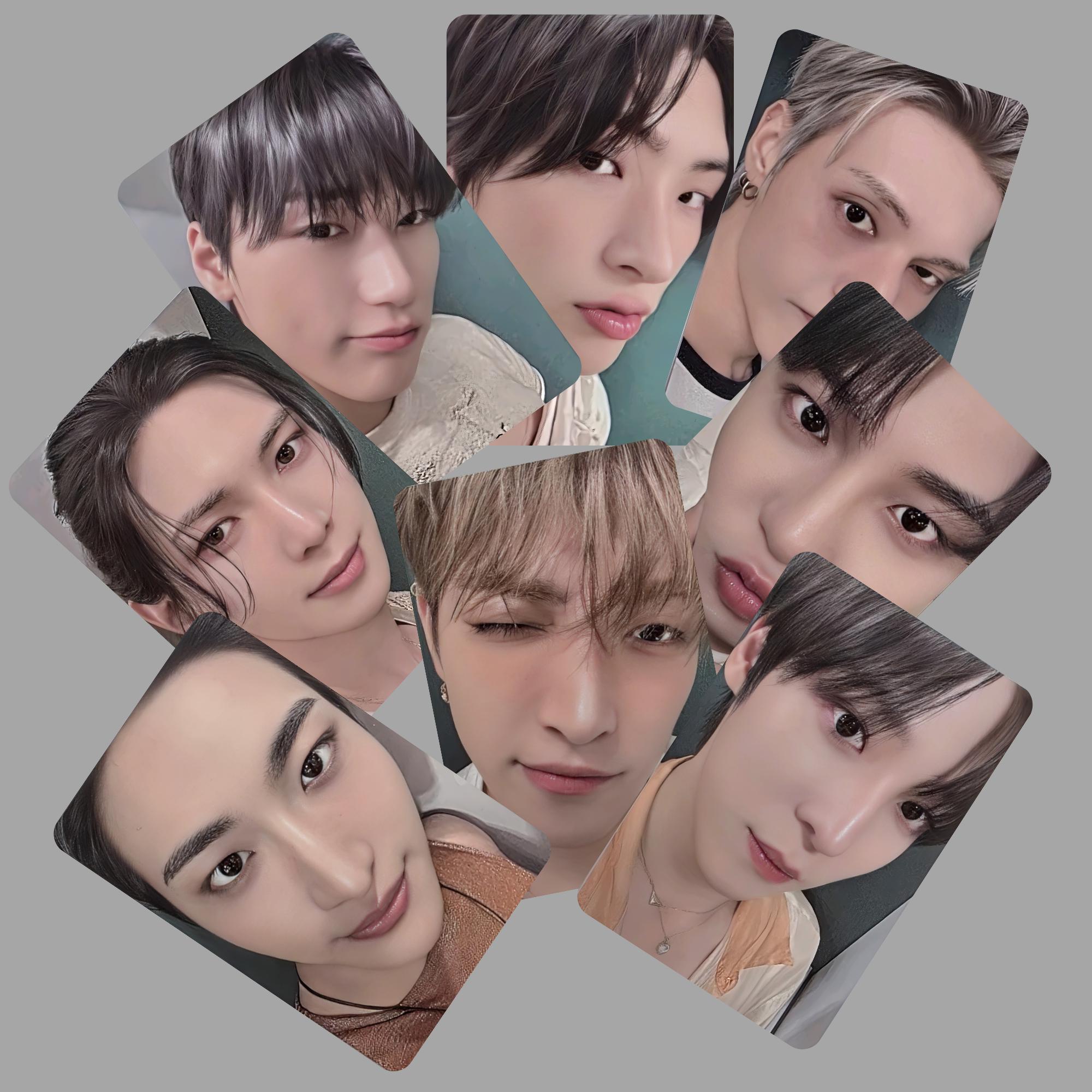 ATEEZ トレカ　8枚　コンプ ATEEZ - ateez 会場限定 横浜 トレカ 予約特典 コンプリート 8枚セット