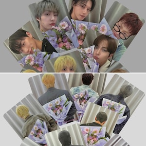 Ateez Photocard Bouquet - Etsy