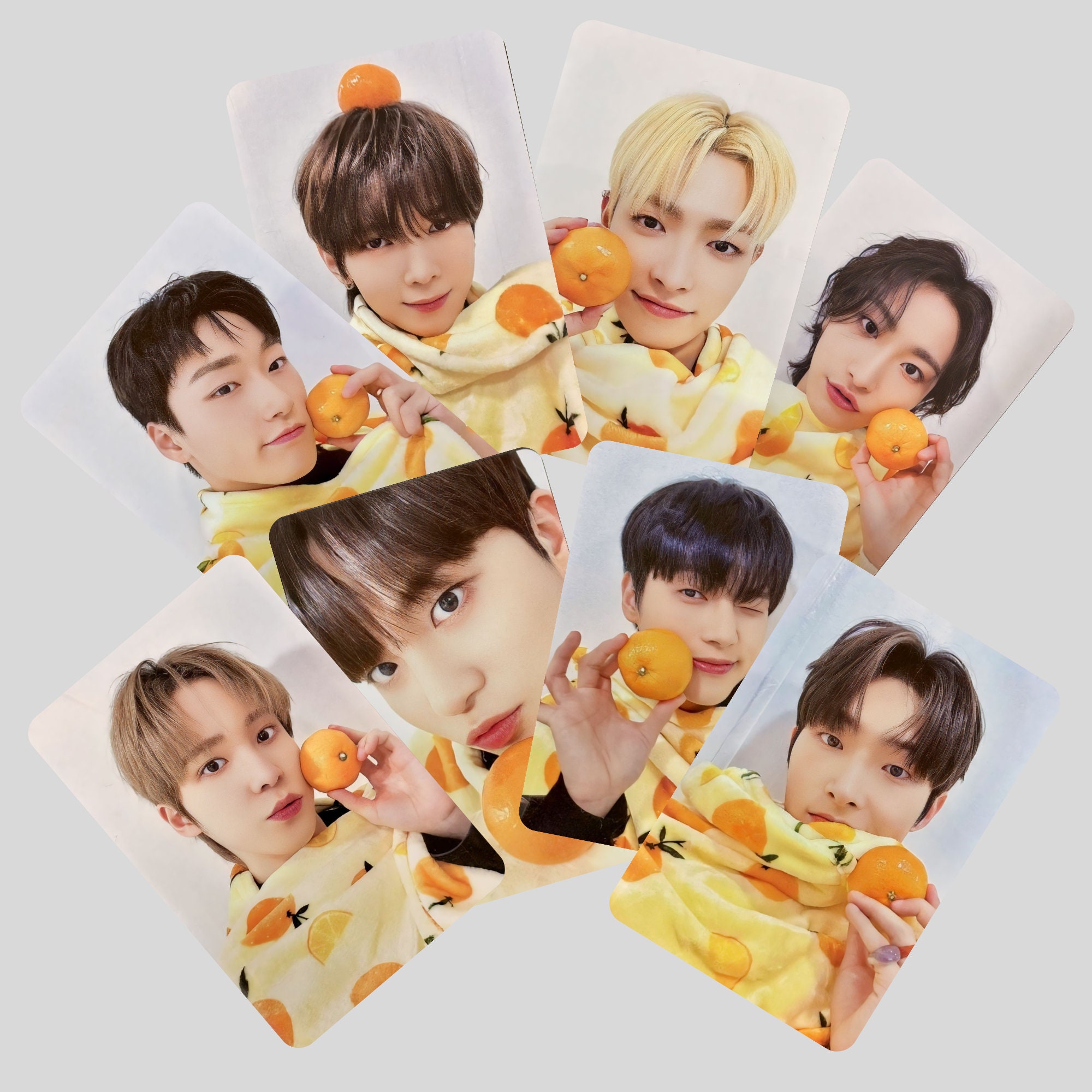 Ateez Ep Fin Will Tangerine Blanket Photocards POB -preorder - Etsy