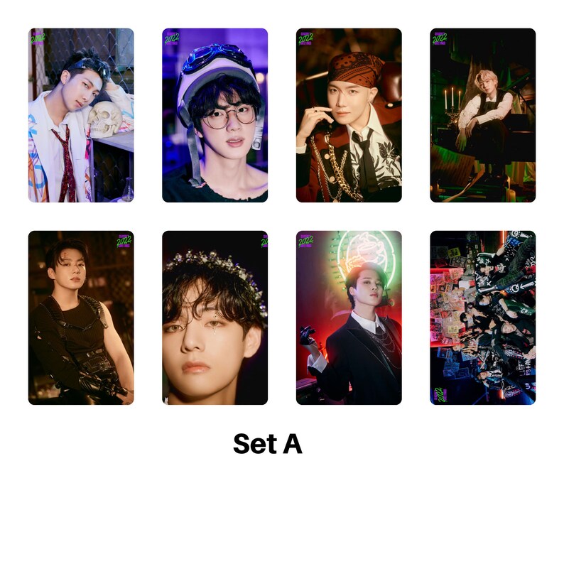BTS Season's Greetings 2022 Preview Cuts Photocards Etsy Canada
