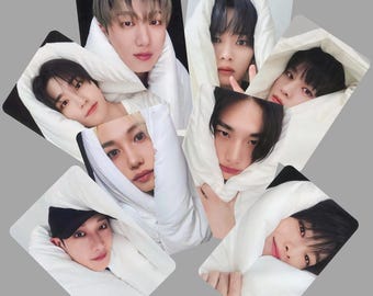 Stray Kids SKZHOP Hiptape Pob Blanket Version Photocards - PreOrder