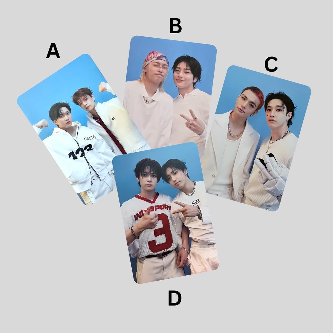 Stray Kids SKZ Karma Wal Mart Photocards Minsung -preorder
