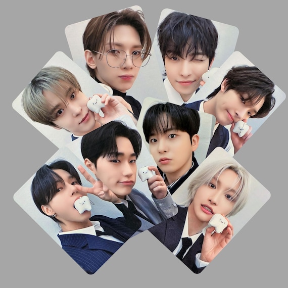 Ateez Golden Hour Pt 2 Luckydraw Teeth Version Photocards