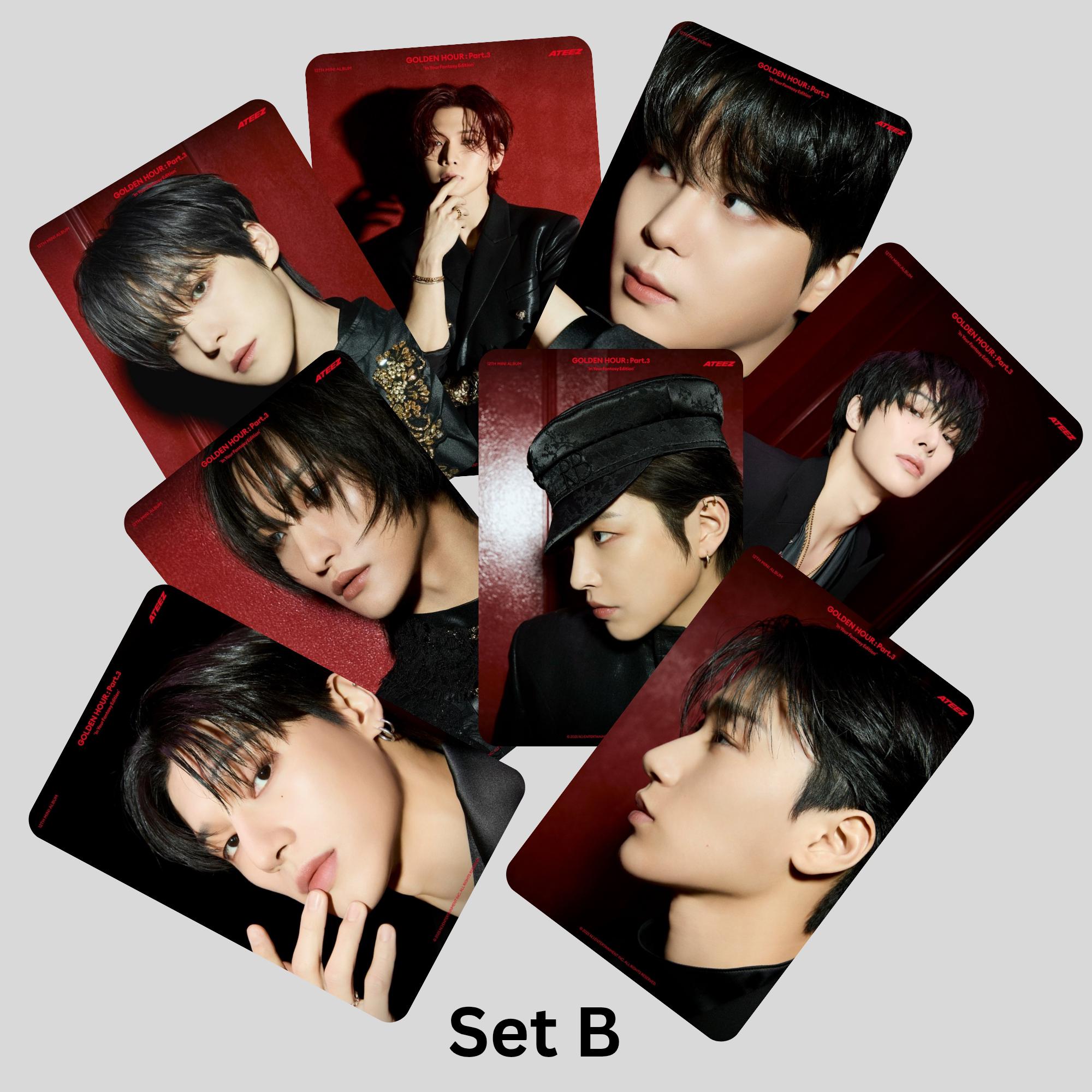 Ateez in Your Fantasy Concept Photocards Ver 2 Sets - Etsy